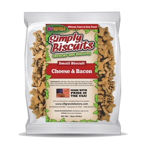 Simply Biscuits Cheese & Bacon Small Dog Treats
