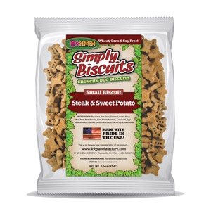 Simply Biscuits Steak & Sweet Potato Small Dog Treats