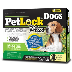 PetLock™ Plus Medium Dog 3 Dose Flea & Tick Killer