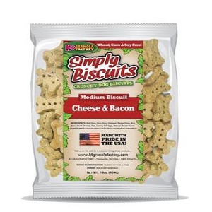 Simply Biscuits Cheese & Bacon Medium Dog Treats