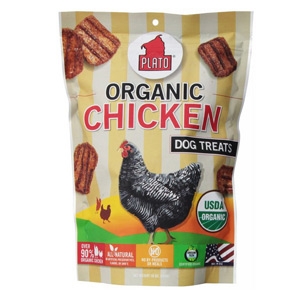 Plato Pet Treats Organic Chicken Dog Treats