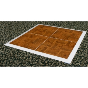  4x4  Dance Floor - Wood Grain Vinyl Indoor & Outdoor