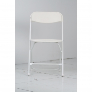 P.S. EventXpress Chairs - Rust Guard White  Seat/Back/Frame/Feet