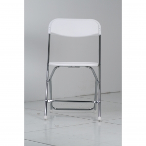 P.S. EventXpress Chairs - White  Seat/Back/Feet CH Frame