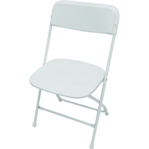 P.S. EventXpress Chairs - White  Seat/Back/Frame/Feet
