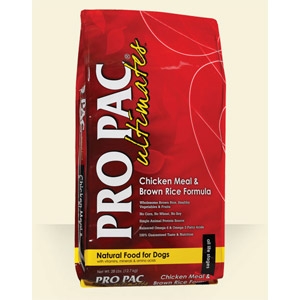 Pro Pac® Ultimates™ Chicken Meal & Brown Rice Formula Dog Food