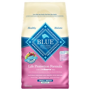 BLUE® Life Protection Formula Small Breed Chicken and Brown Rice Recipe Dog Food