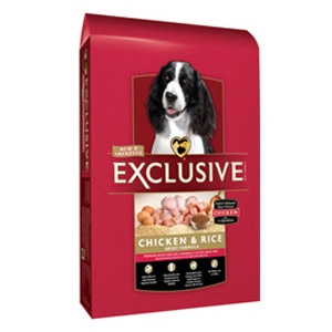 Exclusive® Chicken & Rice Formula Adult Dog Food
