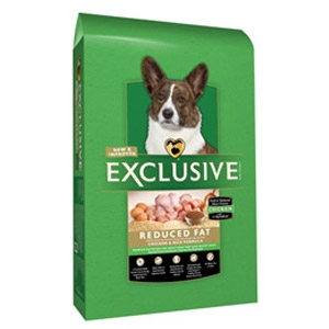 Exclusive® Chicken & Rice Formula Reduced Fat Adult Dog Food