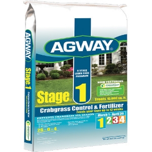 Agway Stage 1 Crabgrass Control & Fertilizer 26-0-4 15m