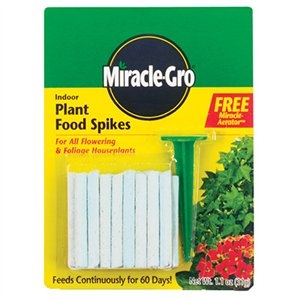 Miracle-Gro Indoor Plant Food Spikes, 1.1 oz.