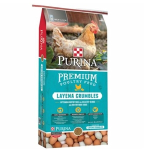 Purina Layena Pellets Complete Poultry Feed, 50#