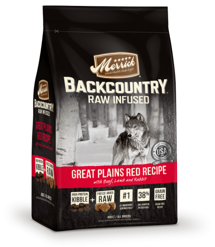 Merrick Backcountry - Raw Infused - Great Plains Red Meat Recipe