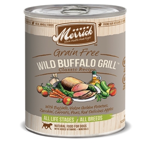 Merrick Wild Buffalo Grill Canned Dog Food
