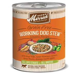 Merrick Working Dog Stew Canned Dog Food
