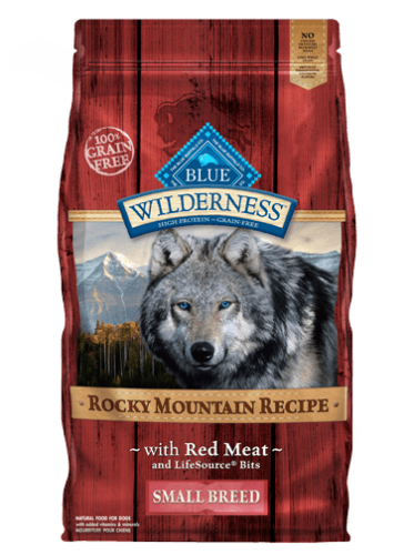 Blue Buffalo Wilderness Rocky Mountain Recipe Small Breed Red Meat Dog 4# C=5