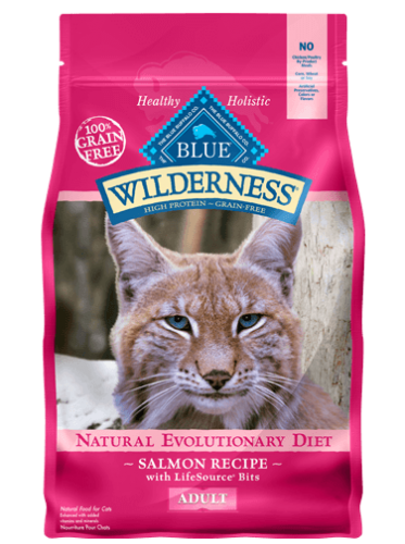 Blue Buffalo Wilderness Salmon Cat 2#, 5#, 11# 