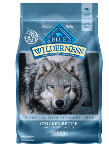 Blue Buffalo Adult Chicken/Brown Rice Dog 56/4OZ Samples