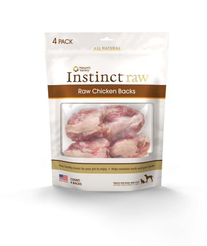 Nature's Variety Instinct RAW CHICKEN BACKS 4PK