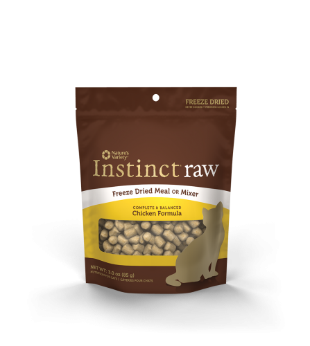 Nature's Variety Instinct - Freeze Dried RAW MEAL CHICKEN CAT 3OZ  