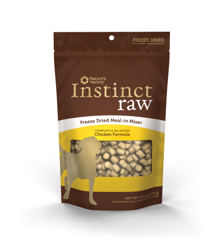 Nature's Variety Instinct - Freeze Dried RAW MEAL CHICKEN DOG 14OZ  