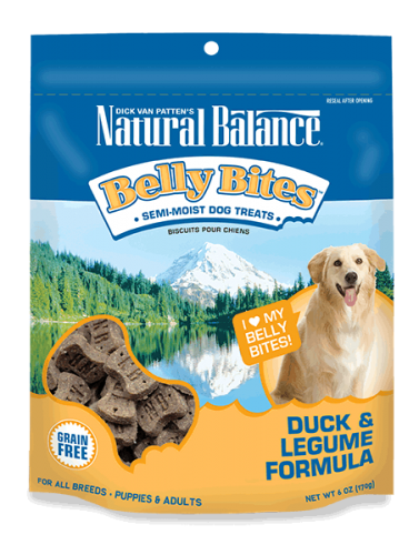 Natural Balance Belly Bites Duck & Legume Formula  