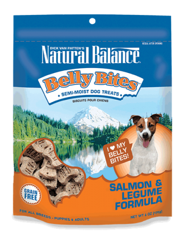 Natural Balance Belly Bites Salmon & Legume Formula  