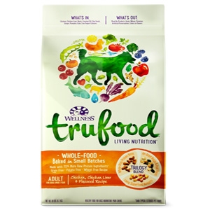 Trufood Adult Chicken, Chicken Liver & Flaxseed Recipe for Dogs