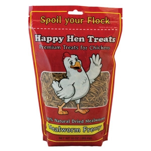 Happy Hen Mealworm Frenzy Chicken Treats - 10 oz.