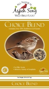 Aspen Song Choice Blend Bird Feed