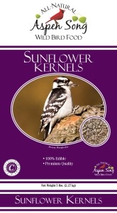 Aspen Song Sunflower Kernels Bird Feed