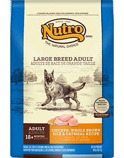Nutro Large Breed Adult Chicken, Whole Brown Rice & Oatmeal