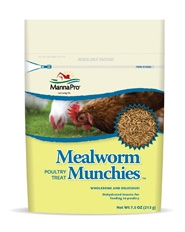 Mealyworm Munches Poultry Treat