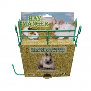 Hay Manger With Salt Hanger