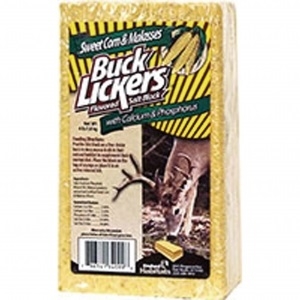 Buck Lickers Flavrd Salt Block - Sweet Corn & Molasses