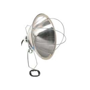 Brooder Light With Clamp with 6 Ft. Cord Silver