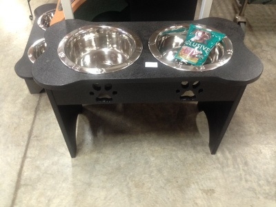 Handmade Amish Poly Doggie Double Diner