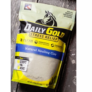 Daily Gold – Stress Relief Packet Digestive Health Clay for Horses