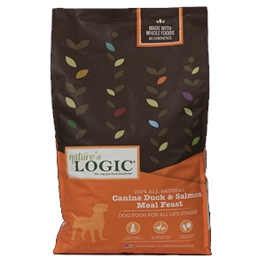 Nature's Logic Canine Duck & Salmon Meal Dinner Fare  
