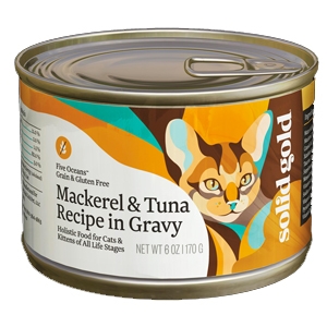 Solid Gold Cat Grain Free Mackerel/Tuna 24/6Oz