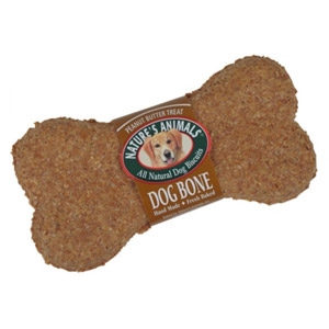Nature’s Animals® 1.2 oz Peanut Butter Dog Biscuit