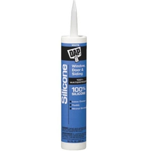 DAP Waterproof Silicone Sealant - White