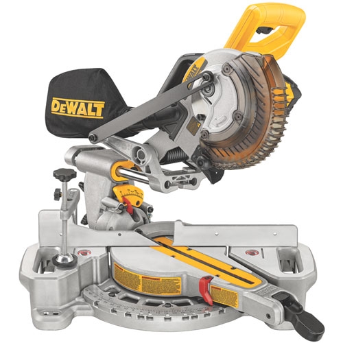 Sliding Compound Miter Saw - with Battery Charger