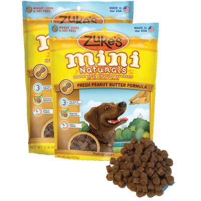 Zuke's Performance Mini Naturals Peanut Butter Dog Treats