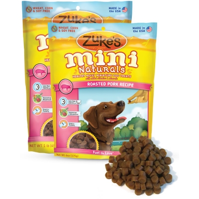 Zuke's Mini Naturals Roasted Pork Dog Treats