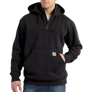 Rain Defender® Paxton Heavyweight Hooded Zip Mock Sweatshirt for Men