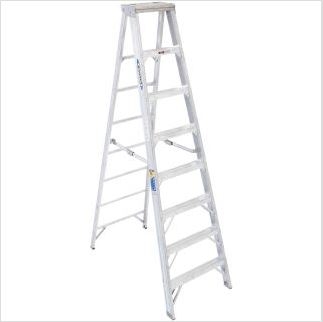 Werner, Aluminum Step Ladder 8 ft.