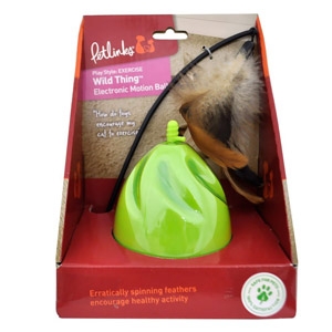 Petlinks® Wild Thing Electronic Motion Ball