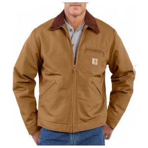 Men's Carhartt Duck Detroit Jacket/Blanket Lined Jacket