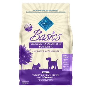 BLUE Basics® Turkey & Potato Recipe For Adult Dogs 24lb
